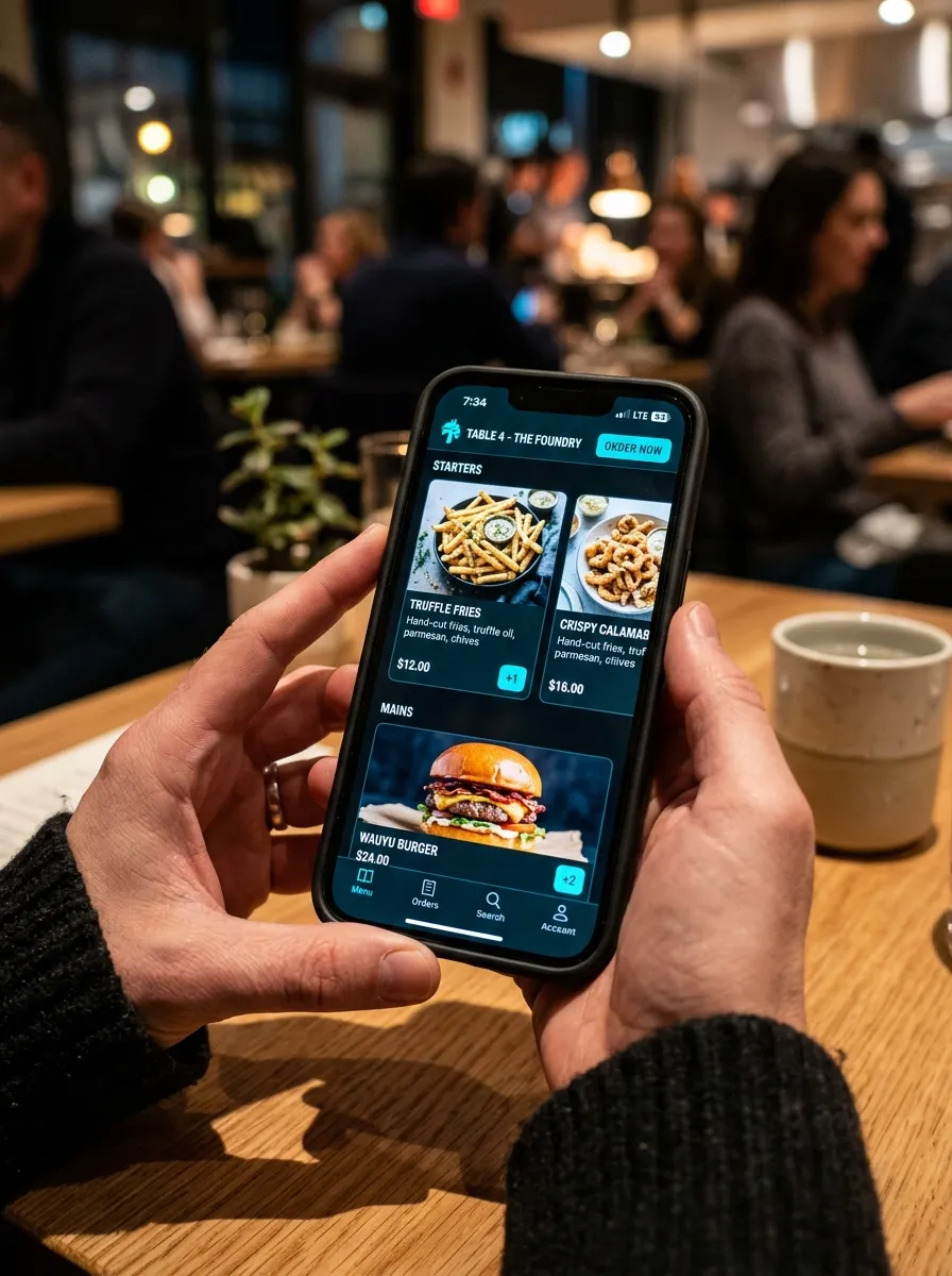 Mobile Ordering im Restaurant: Die Zukunft liegt in der Hand