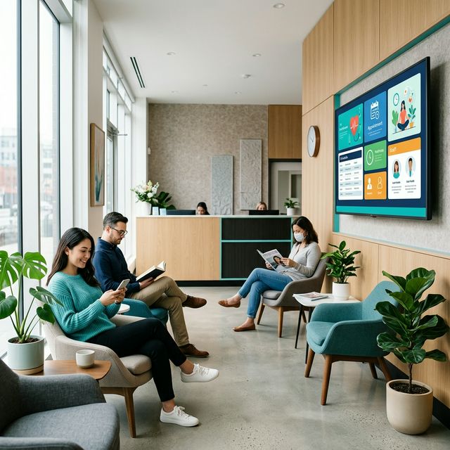 Wartezimmer TV: So verwandeln Sie Ihren Praxis-Fernseher in ein Informations-Display