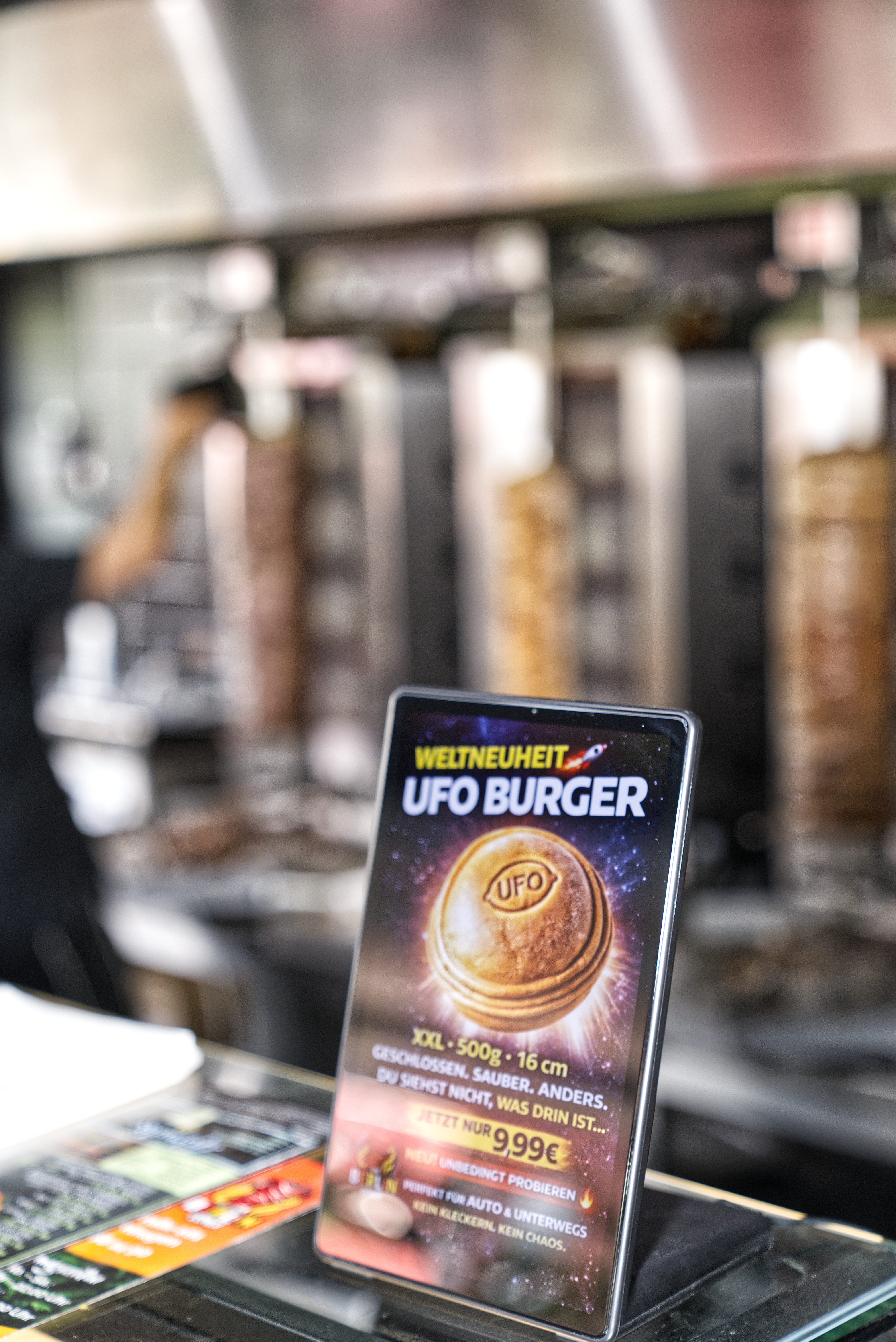 Counter Premium Display in der Gastronomie